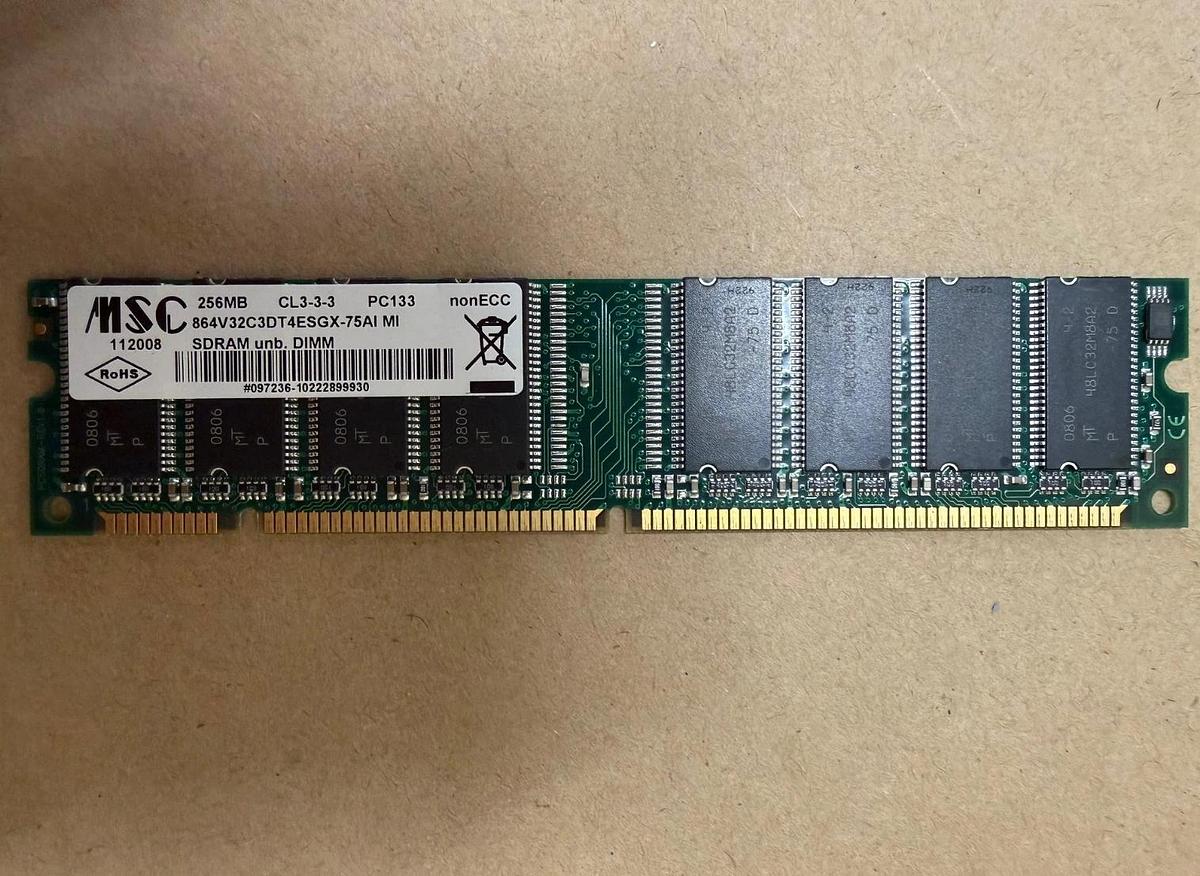 Used MSC 864V32CD3DT4SDGX-75AISAJ Circuit Board