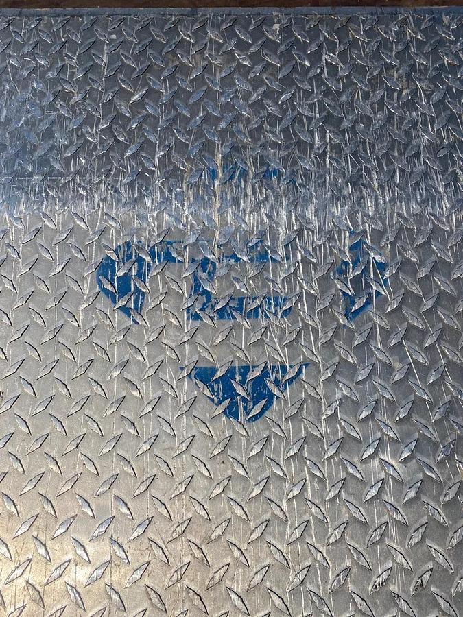 Used Bluff A6036 Aluminum Dock Board, 4800 LB capacity