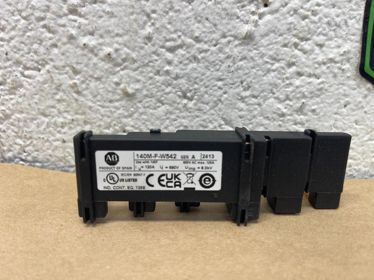 Used Allen Bradley 140M-F-W542 Series A Compact BusBar 2x54mm