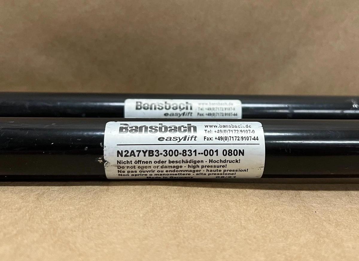 Used Bansbach N2A7YB3-300-831-001 Easylift Gas Spring - Lot of 2