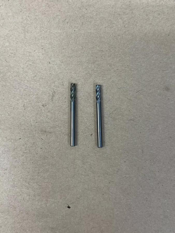 Harvey Tool 73125 125 D Carbide SQ EM 4F - Lot of 2