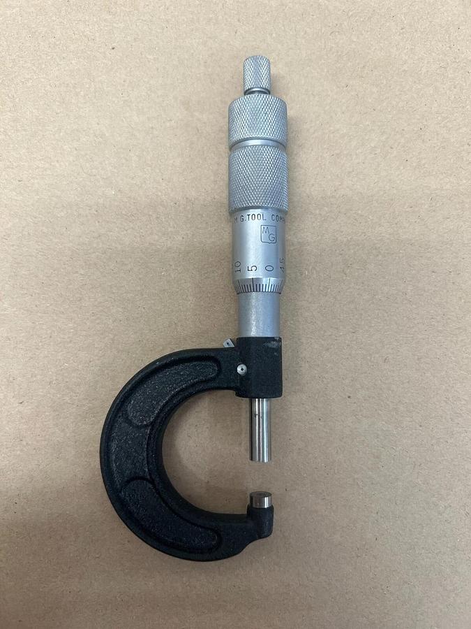Used M.G. Tool Company Vintage Micrometer