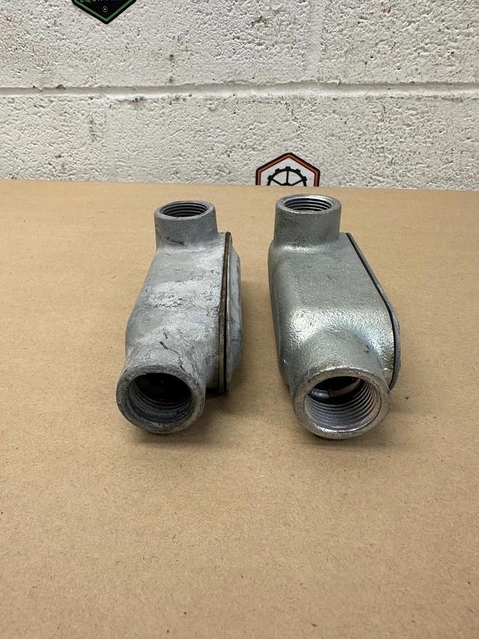 Used Appleton LR Form 35, 3/4” Conduit - Lot of 2