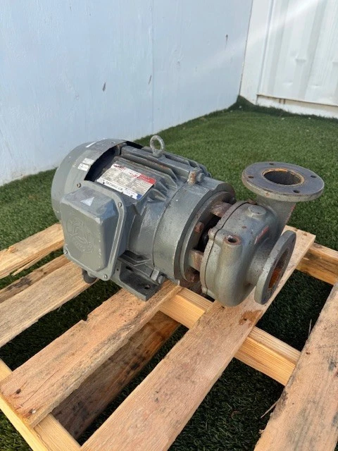Used Tatung BBFC-HDA 7-1/2Hp Motor @ 3500RPM, 3 x 3 Chinese Pump