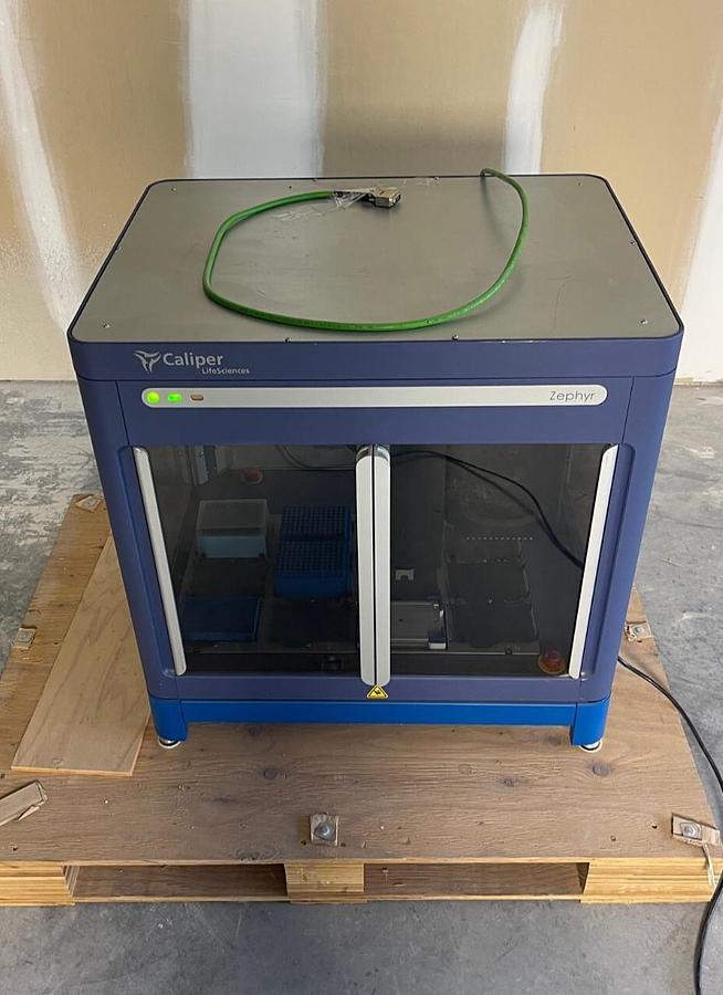 Used Caliper Life Sciences Zephyr Automated Liquid Handler 123977-07R