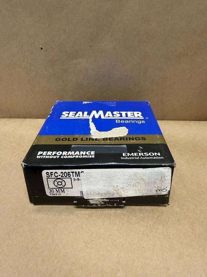 Used Seal Master SFC-206TMC Flange Block Bearing *NEW*