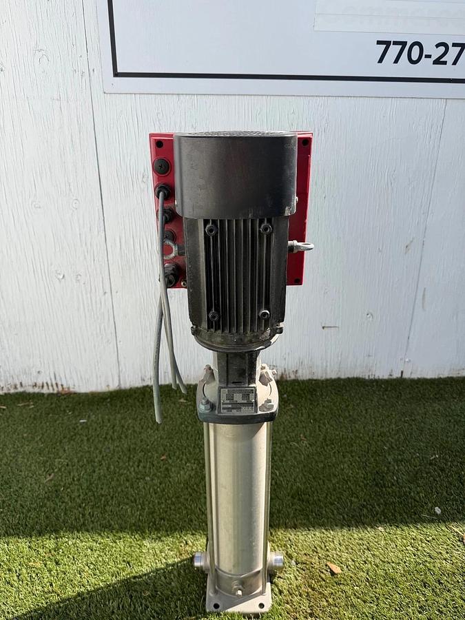 Used GRUNDFOS CRNE3-23 ES-P-GI-K-HQQK Vertical, Multistage Centrifugal Pump