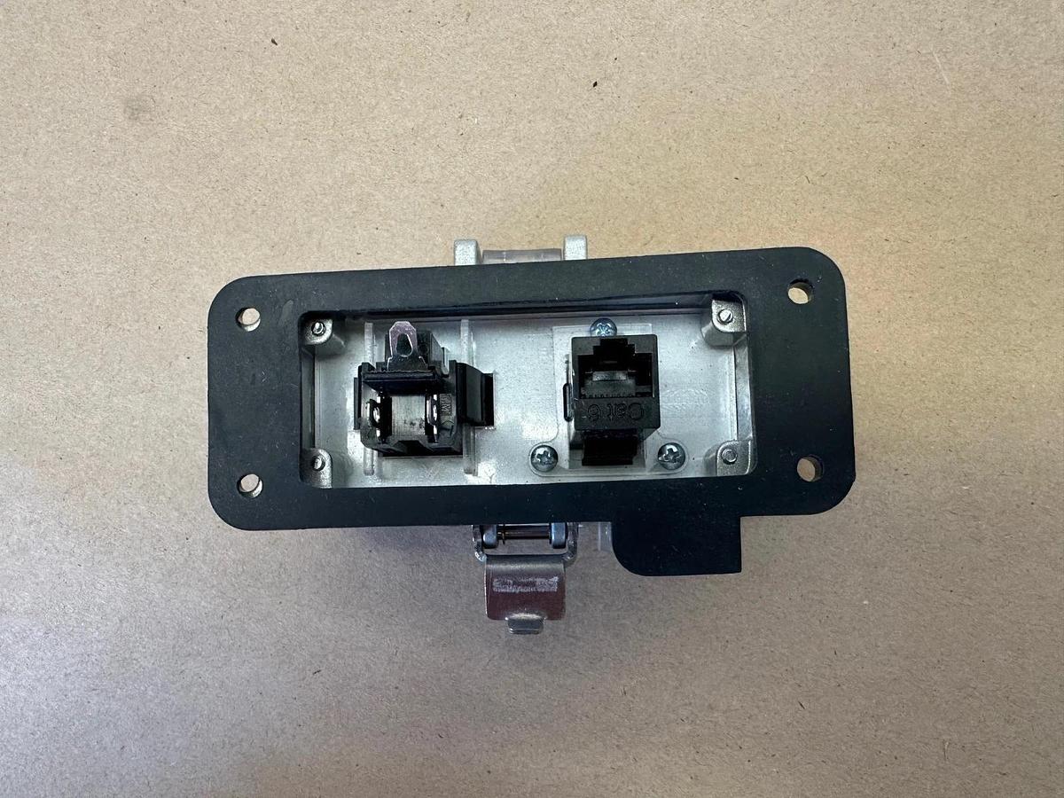 Used Hubbell P155E Ethernet CAT 5E, 15A/120VAC *NEW*