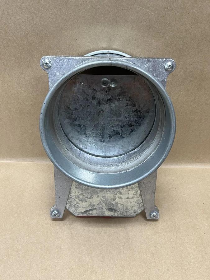 Used Nordfab 6-inch Cast Aluminum Blast Gate