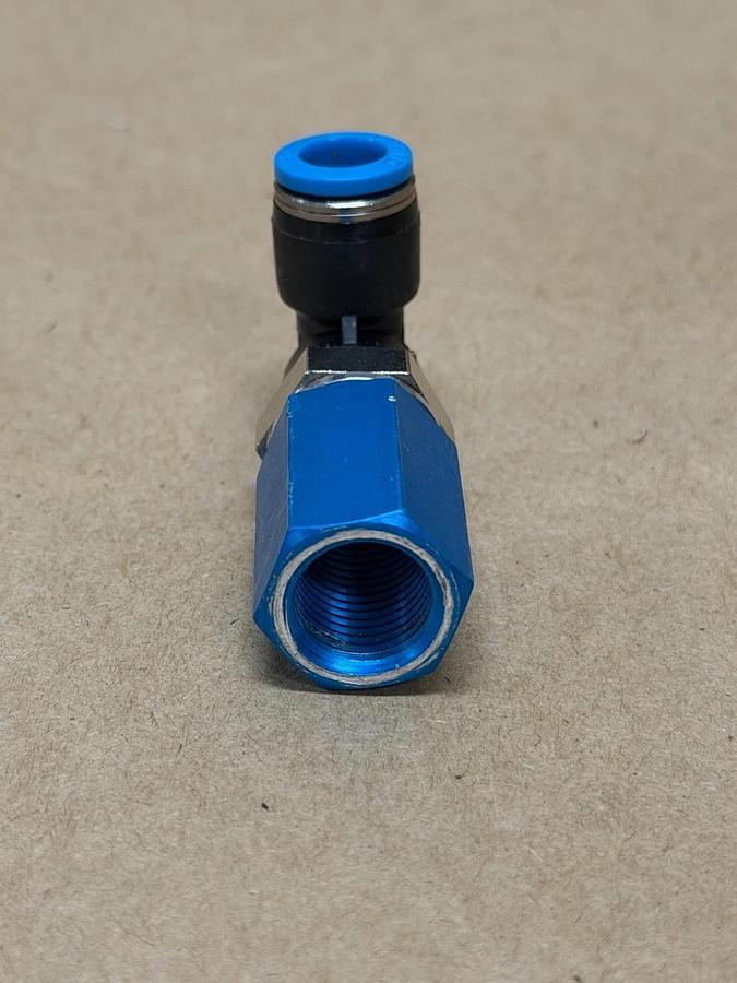 Used Festo Pneumatic Push-In Elbow Fitting - Lot of 10