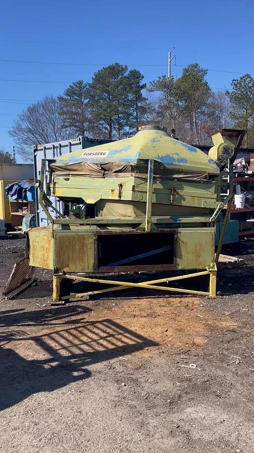 Used Forsberg 90-V V.A.C Gravity Separator Screener