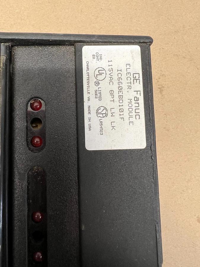 Used Genius IC660EBD101F GE Fanuc Analog Module