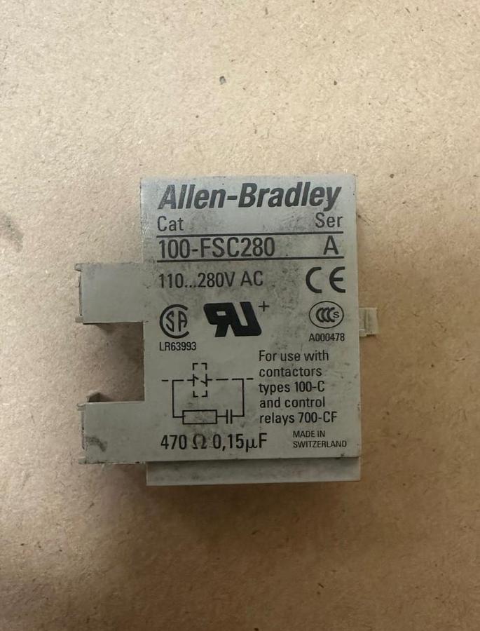 Used Allen Bradley 100-FSC280 Surge Suppressor