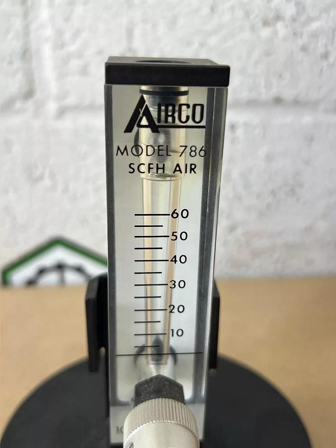 Used Airco 786 SCFH Air, 100 PSIG Max. (60-10) Air Flow Control
