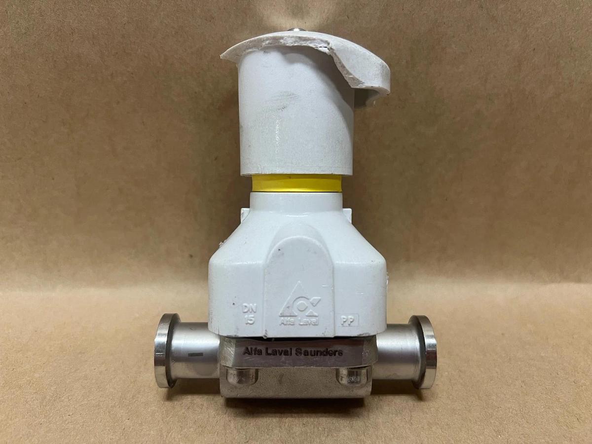 Used Alfa Laval Saunders DN15, 316L, Diaphragm Valve
