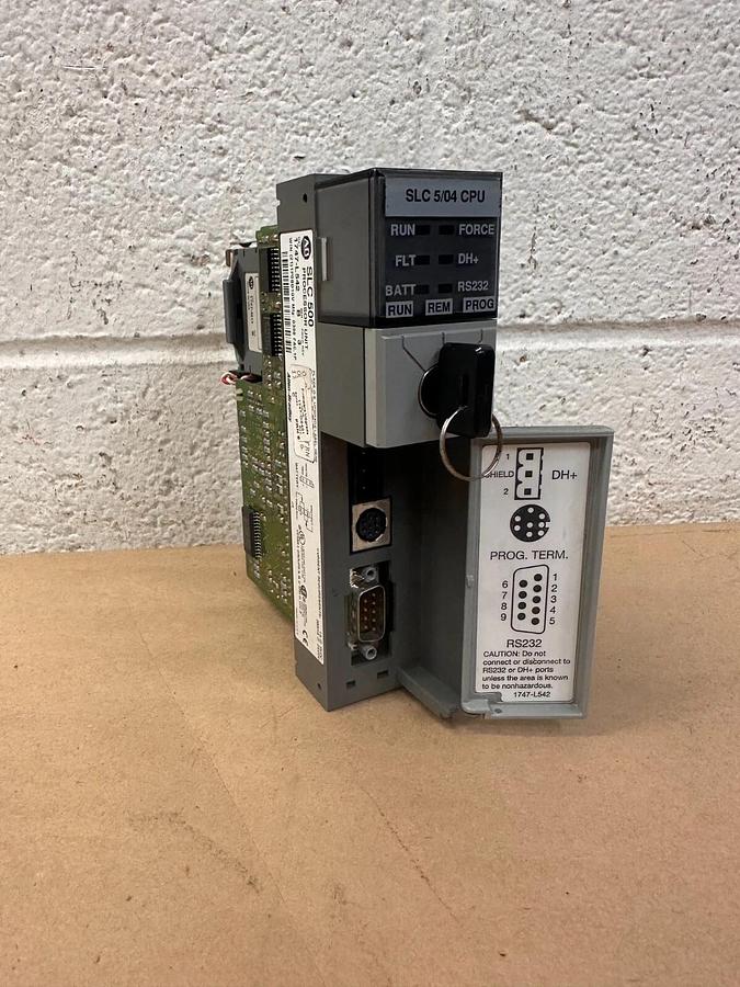 Used Allen Bradley - 1747-L542 Ser B - SLC 500 Processor Unit SLC 5/04 CPU