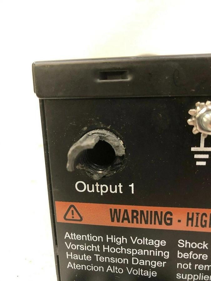 Used Simco D167Q Power Supply for PARTS - Broken Knob