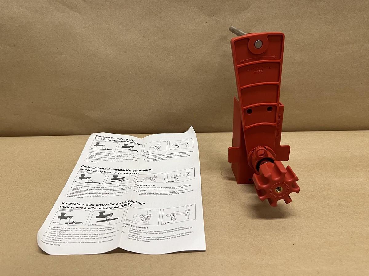 Brady 65401 Universal Ball Valve Lockout Device