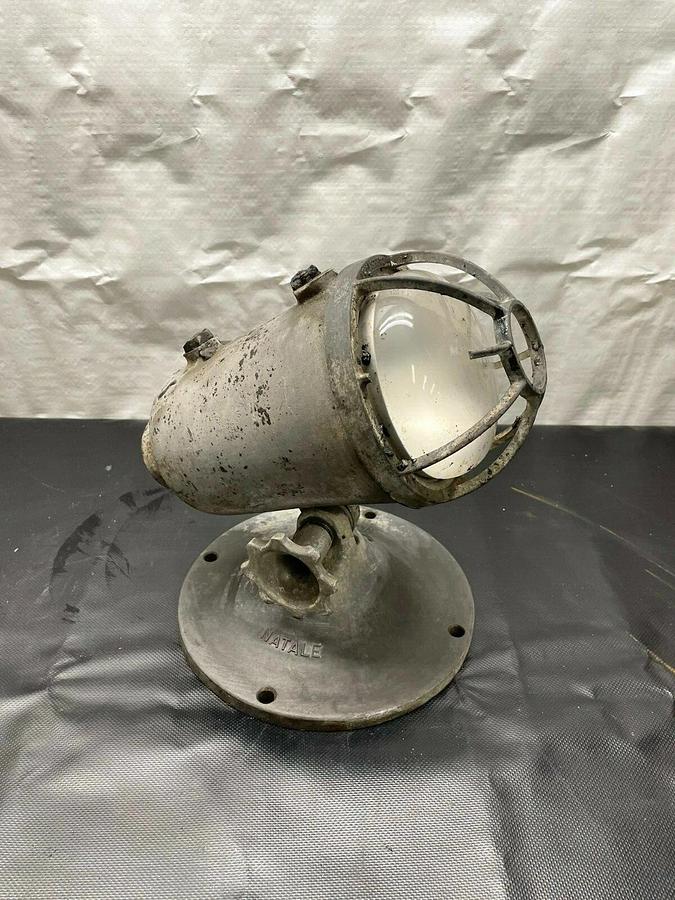 Used Circle-D Explosion Proof Lighting Fixture with Mount and Power Cord