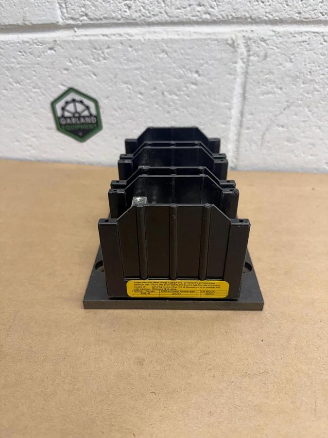 Used Cooper Bussmann PDB370-3 Power Distribution Block, 3-Pole, 600V *NEW*