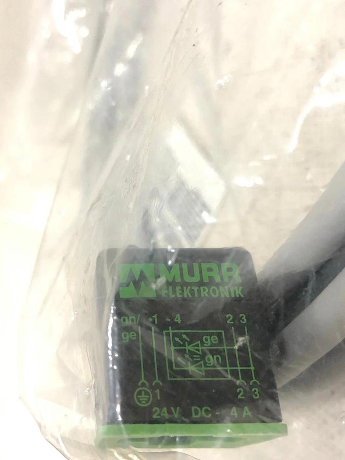 Used MURR ELEKTRONIK 7000-18141-2280500 MSUD Valve Plug Form A 18mm