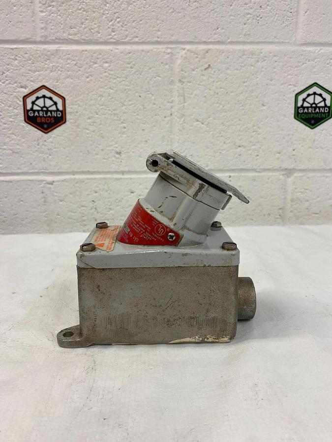 Used Appleton Electric Products 202314/90 Model B Receptacle Interlocked with Switch