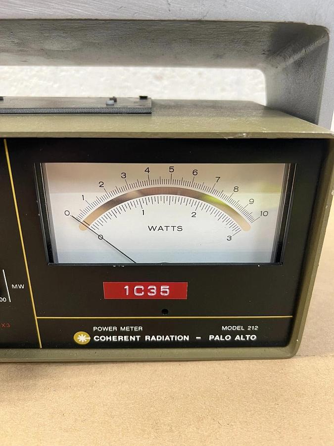 Used Coherent Radiation Laboratories 212 Power Meter *PARTS ONLY*