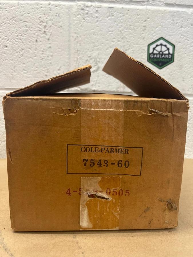 Cole Parmer 7543-60 MasterFlex Pump Drive 60 RPM