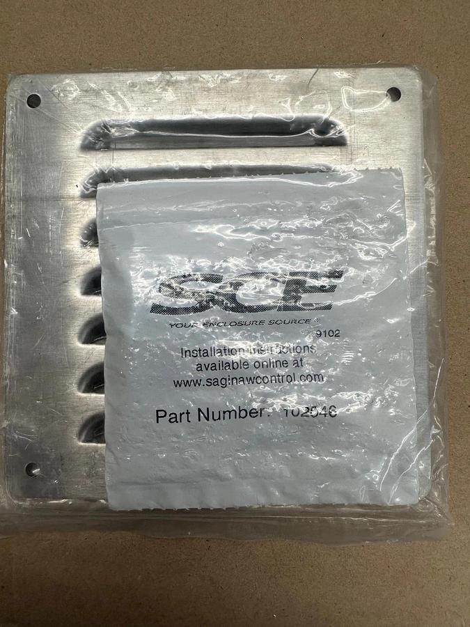 Used SCE SCE-AVK44SS Louver Vent *FACTORY SEALED*