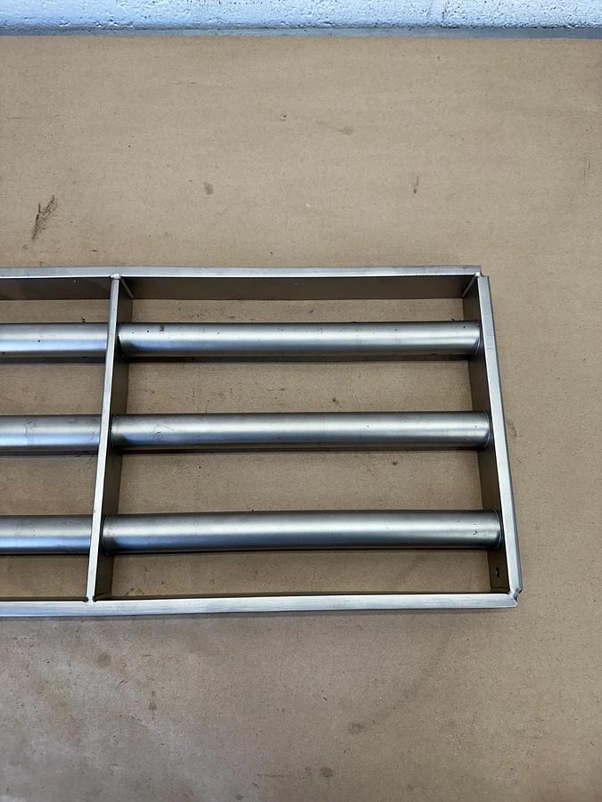 Used Eries RE6HP Grate Magnet, 8.5” x 21”, Tube Diameter 1” *NEW*