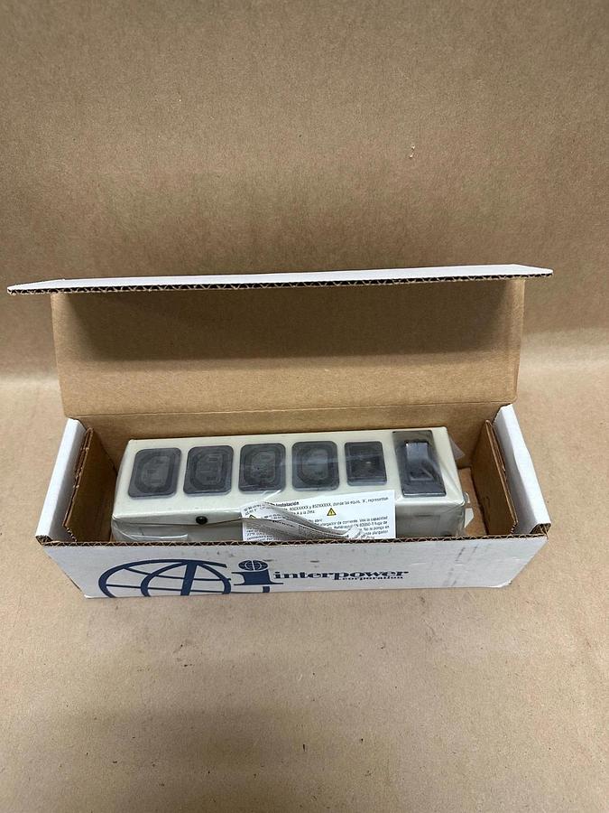 Used INTERPOWER 852J2D00 Power Outlet *NEW*