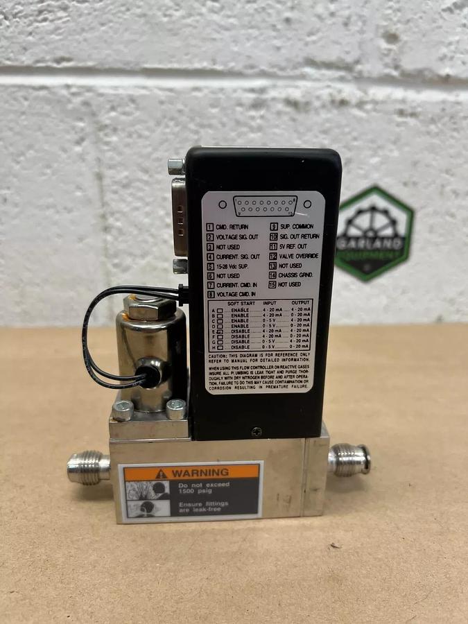 Used Brooks 5850 EM Mass Flow Controller, Chlorine, 200 SCCM Flow Rate