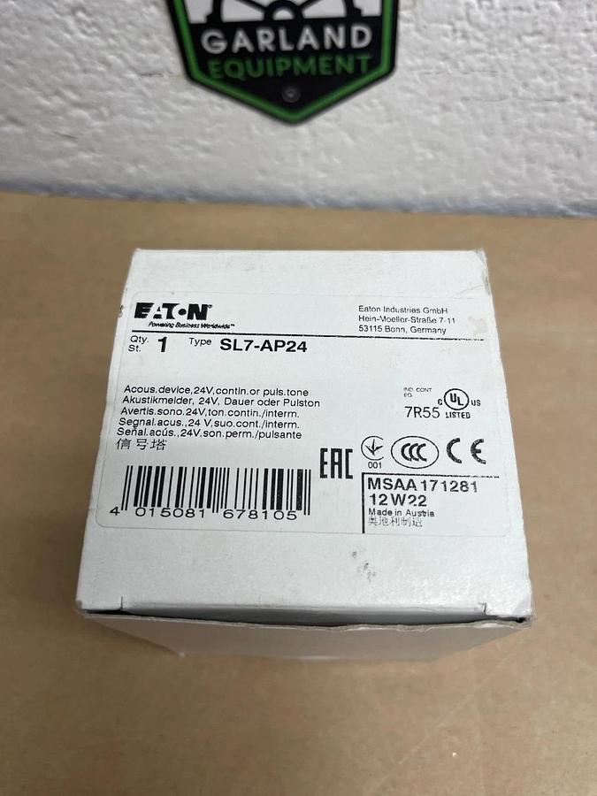 Used Eaton SL7-AP24 Acoustic Device Module, 24V, Continuous or Pulse *NEW*