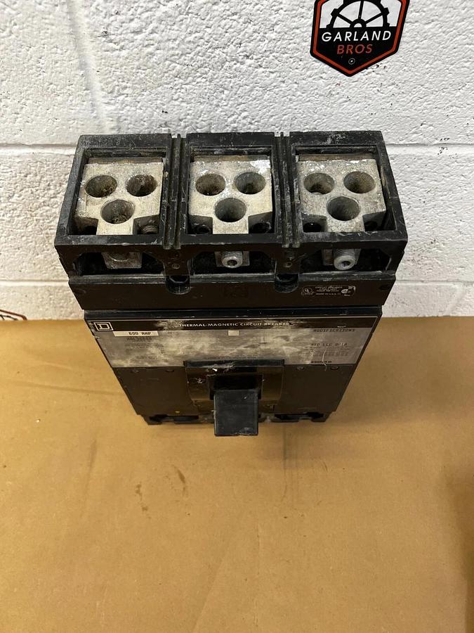 Used Square D MAL36600 Series 2 Thermal-Magnetic Circuit Breaker 600 Amp