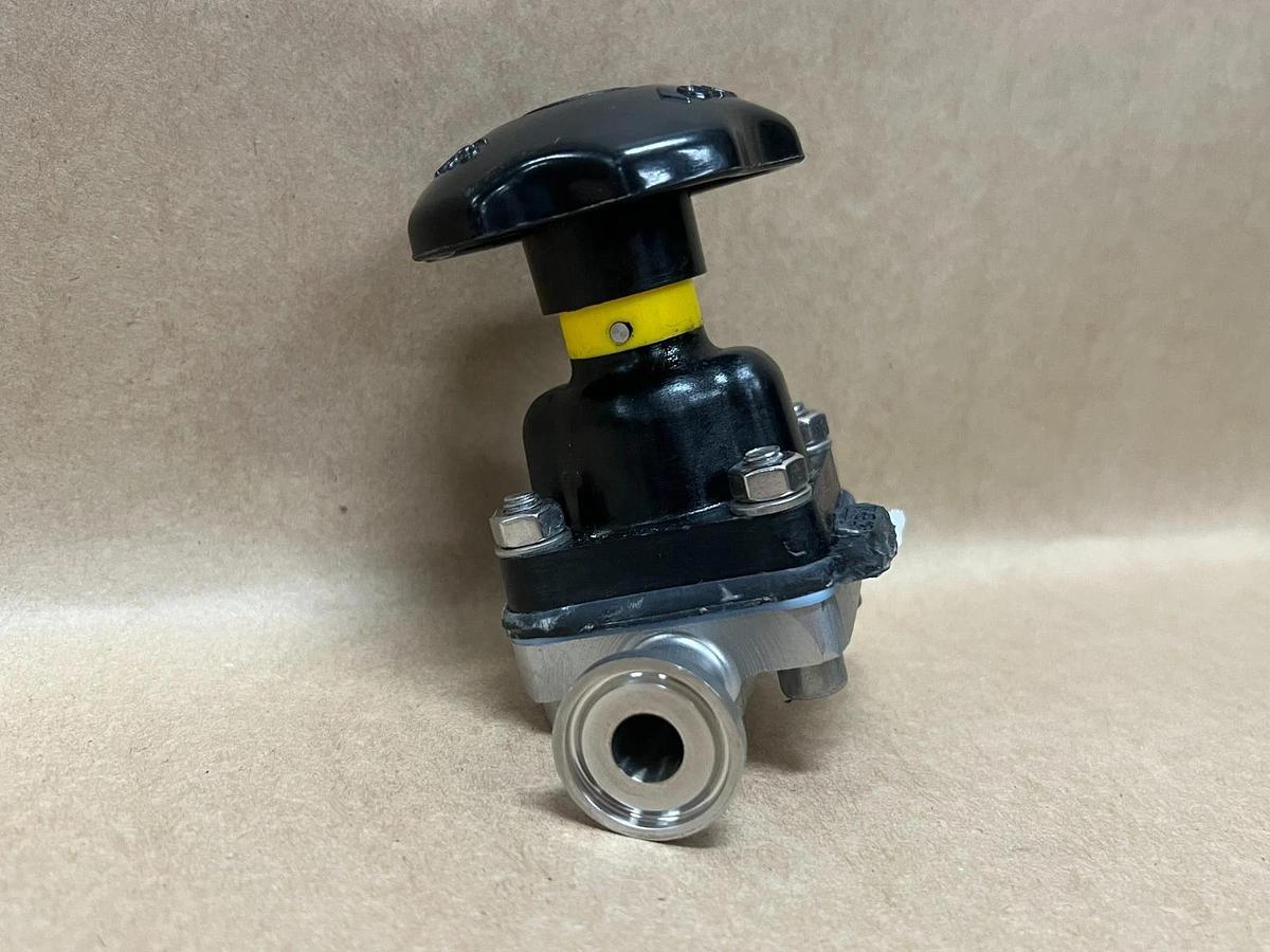 Used Crane-Saunders 316L, CWP150 Diaphragm Valve, 3/4"