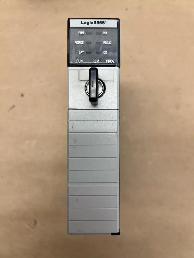 Used Allen Bradley 1756-M13/A, 1756-L55/A Logix 5555 1.5M Processor Unit (Lot of 2)