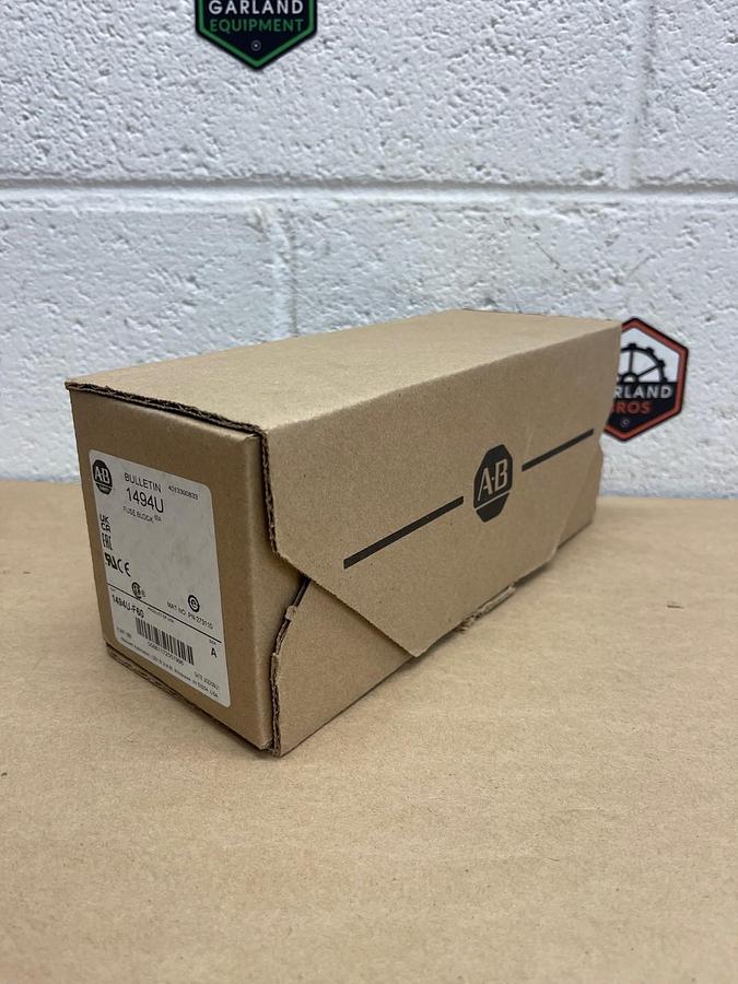 Used Allen Bradley 1494U-F60 Series A Fuse Block, 60A
