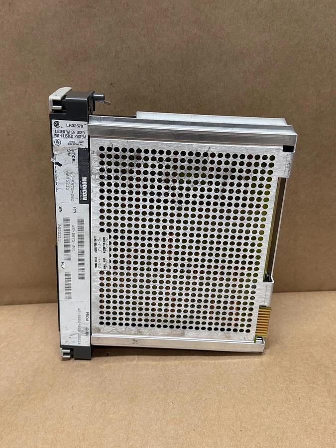 Used Modicon AS-B875-001 Analog Input Module