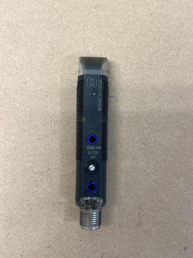Used Datalogic S5N-PR-5-C01-PP Photo Electric Sensor