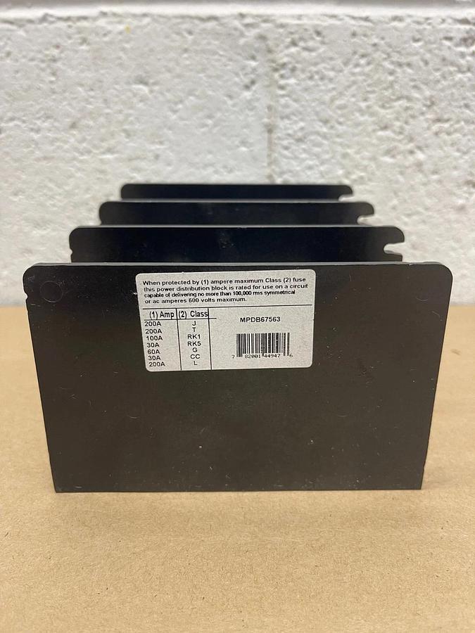 Mersen Ferraz Shawmut MPDB67563 Distribution Block 1000V, 135-175A
