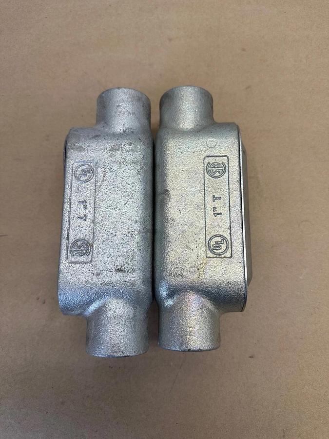 Used 1” T Conduit (Lot of 2)