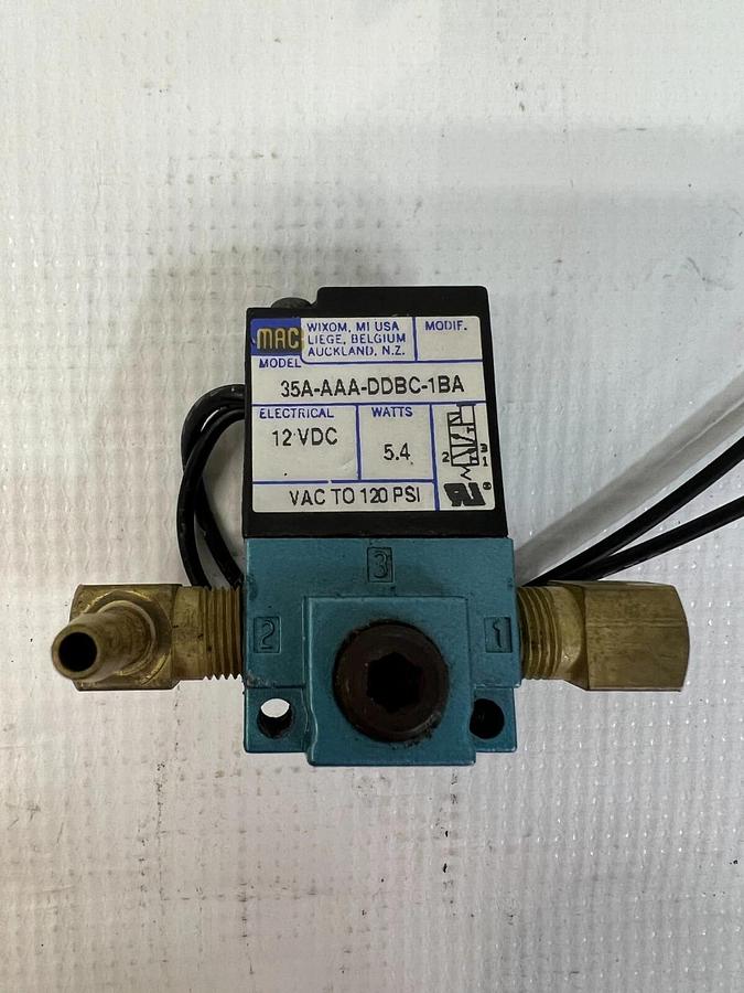 Used MAC 35A-AAA-DDBC-1BA Solenoid Valve