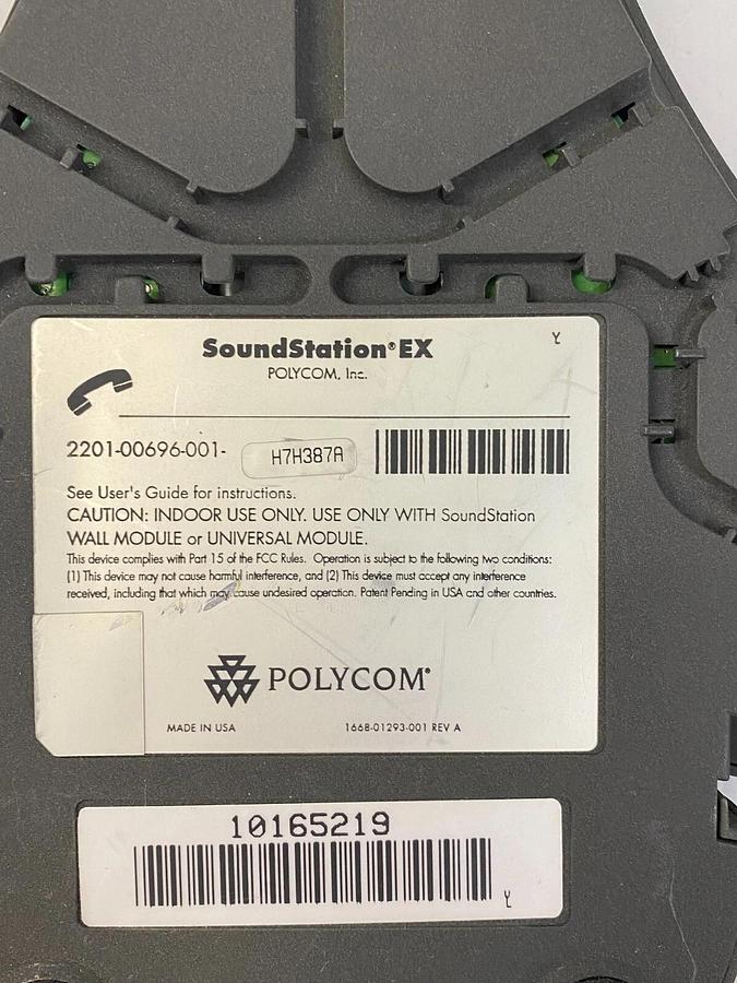 Used Polycom, INC. H7H387A Soundstation Ex 5453