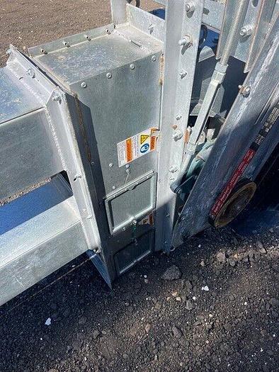 Used Sweet Mfg Co ATOM II Silver-Sweet Bucket Elevator, 6"x5" Perf Plastic Buckets