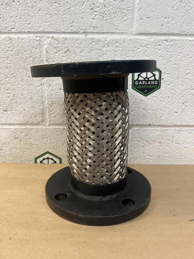 Used Stainless Steel Braided Hose 6" x 9"