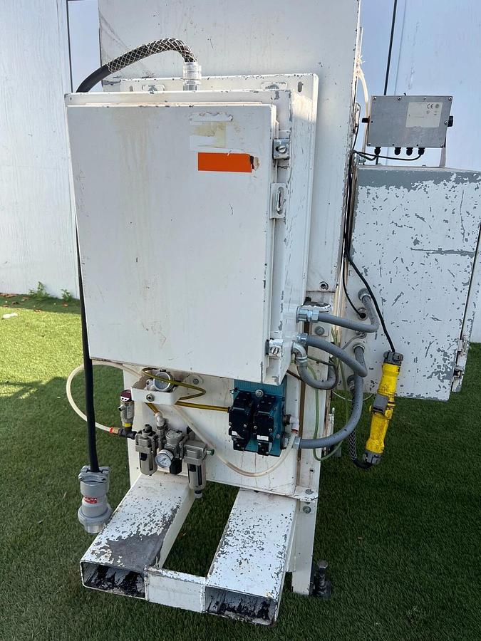 Used Taylor Products Model APV (2013) Prater Sifter, Eriez Bar Magnets, Dust Shroud