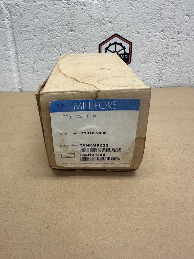 Millipore TANKMPK22 Vent Filter *NEW*