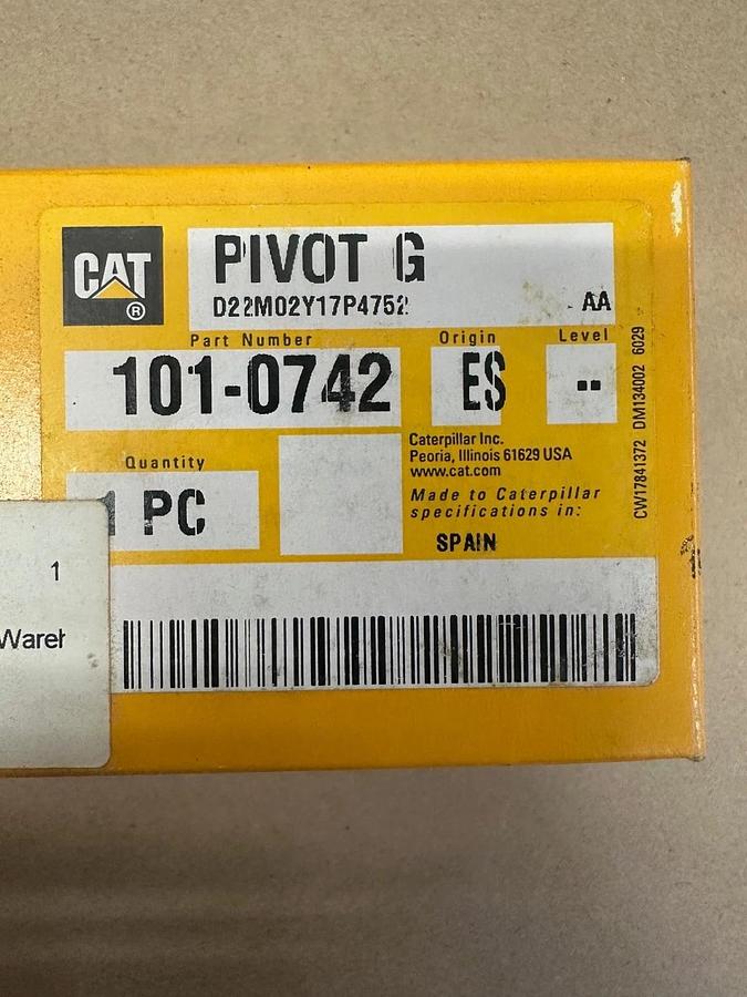 Used CAT 101-0742 38mm Width Windshield Wiper Pivot *NEW*