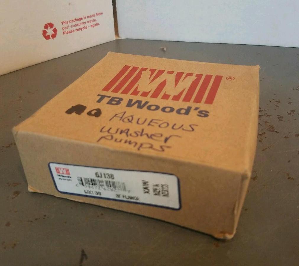 TB Woods 6J138-6JX1-3/8” SF Sure-Flex Flange