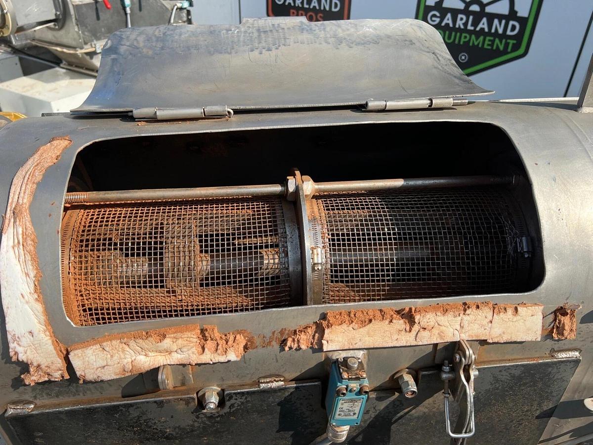 Used Taylor Products Model APV (2013) Prater Sifter, Pre-Inflator Tube, Dust Shroud